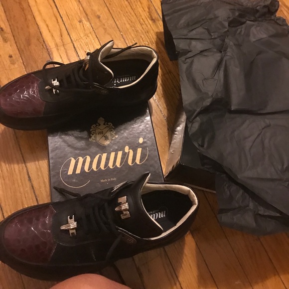 COPY - MAURI SHOE FROM ITALY 🇮🇹 LEATHER CROCODILE - Picture 2 of 8